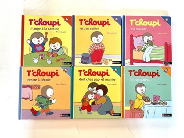 Lot de livres Tchoupi - Comme neuf