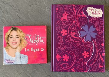 CD et journal intime VIOLETTA - Comme neuf